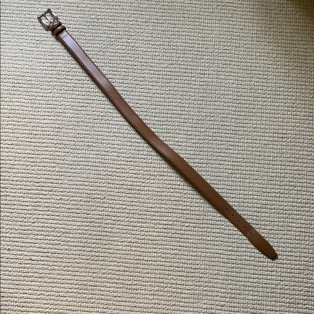 Men's Brown Leather Belt